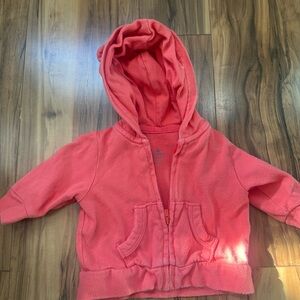 GAP Vibrant Coral Kids Hoodie